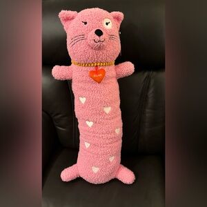 Pillowfort XL long weighted cat plush NWT